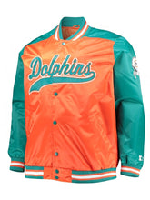 Load image into Gallery viewer, Miami Dolphins Letterman Jacket
