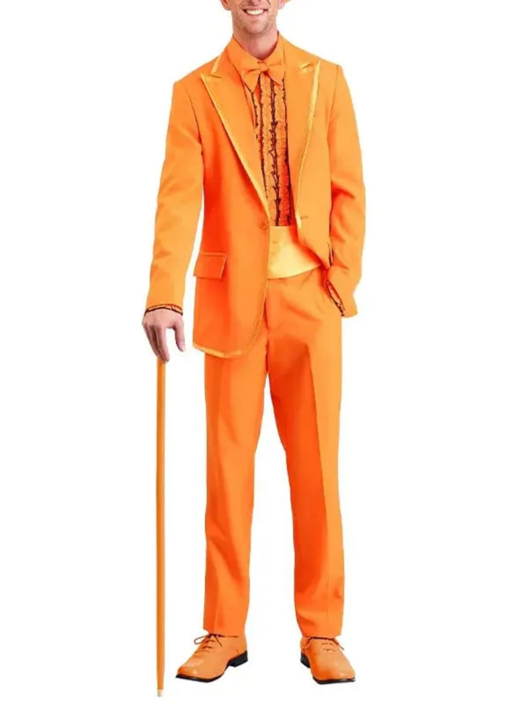 Halloween Orange Tuxedo Suit