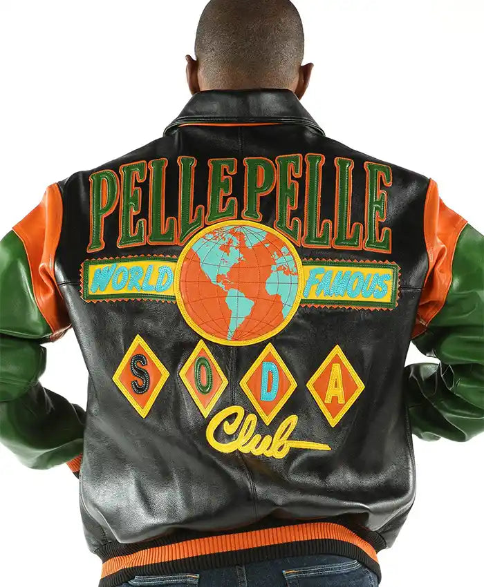 Pelle Pelle Famous Soda Club Leather Jacket