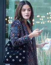 Load image into Gallery viewer, Nicole Matthew Film Puppy Love 2023 Lucy Hale Floral Coat

