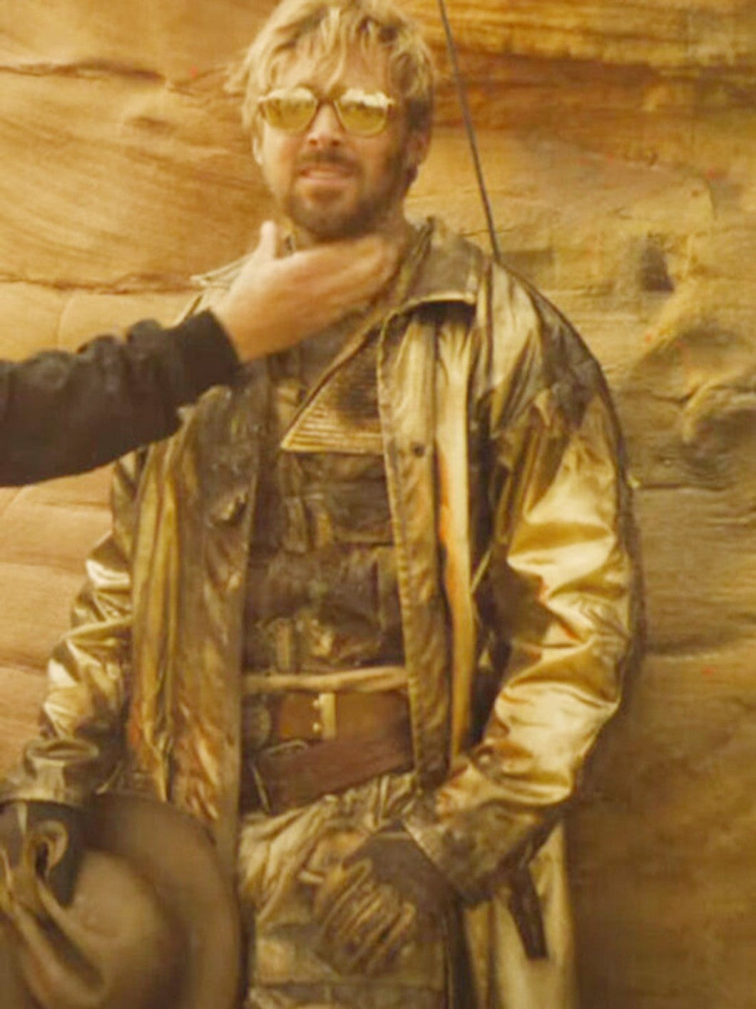 The Fall Guy 2024 Ryan Gosling Golden Coat
