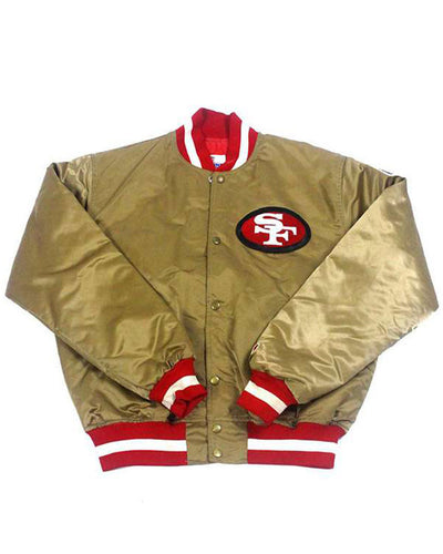 San Francisco 49ers Satin Bomber Jacket
