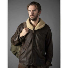 Load image into Gallery viewer, Otto Solos Shearling Brown Jacket
