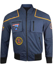 Load image into Gallery viewer, Captain Jonathan Archer Star Trek Enterprise Blue Flight Cotton Jacket

