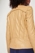 Load image into Gallery viewer, Womens Palomino Biker Leather Jacket
