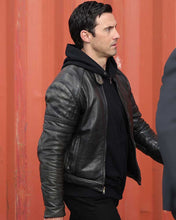 Load image into Gallery viewer, Milo Ventimiglia The Company You Keep 2023 Black Leather Jacket
