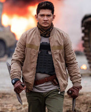 Load image into Gallery viewer, The Expendables 2023 Iko Uwais Brown Bomber Jacket

