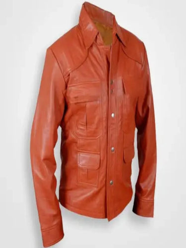 Tom Cruise American Made Tan Leather Jacket