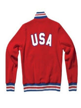 Load image into Gallery viewer, Unisex United States Red Bomber Jacket
