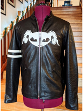 Load image into Gallery viewer, Puscifer Maynard James Keenan Black Leather Jacket
