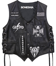 Load image into Gallery viewer, Black Label Society Leather Vest
