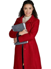 Load image into Gallery viewer, Kathryn Davis Welcome to Valentine Red Coat

