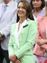 Load image into Gallery viewer, Wimbledon 2023 Kate Middleton Mint Green Blazer
