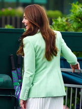 Load image into Gallery viewer, Wimbledon 2023 Princess Kate Middleton Mint Green Blazer
