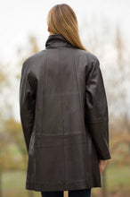 Load image into Gallery viewer, Womens Stylish Lambskin Long Coat
