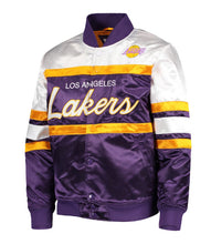 Load image into Gallery viewer, Youth Los Angeles Lakers Starter Basketball Jacket
