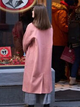 Load image into Gallery viewer, Zoe Moore A Heidelberg Holiday 2023 Pink Wool Coat
