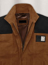 Load image into Gallery viewer, A Star Wars Story Alden Ehrenreich Solo Leather Jacket
