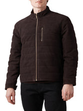 Load image into Gallery viewer, Mens Brown Designer Leather Bomber Jacket
