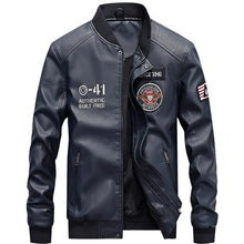 Load image into Gallery viewer, Men&#39;s Flygo Moto Bamber Jacket

