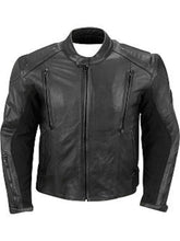 Load image into Gallery viewer, Mens Countryflex Leather Motorcycle Jacket
