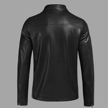 Load image into Gallery viewer, Mens Casual Lightweight Leather Jacket
