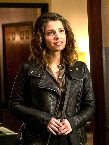 The Good Doctor Lea Dilallo Black Leather Jacket