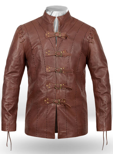 Jaime Lannister Got Brown Leather Jacket