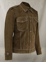 Load image into Gallery viewer, John Lennon Rubber Soul (The Beatles) Brown Jacket
