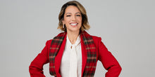 Load image into Gallery viewer, Renee TV Movie Take Me Back For Christmas 2023 Vanessa Lengies Red Coat
