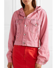 Load image into Gallery viewer, Emily In Paris Lily Collins Pink Hoodie Jacket
