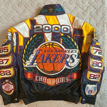 Load image into Gallery viewer, Men&#39;s Los Angeles Lakers Championship Bomber Jacket
