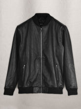 Load image into Gallery viewer, Mark Wahlberg Infinite Black Bomber Jacket
