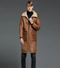 Load image into Gallery viewer, Mens Glamorous Long Winter Slim Coat
