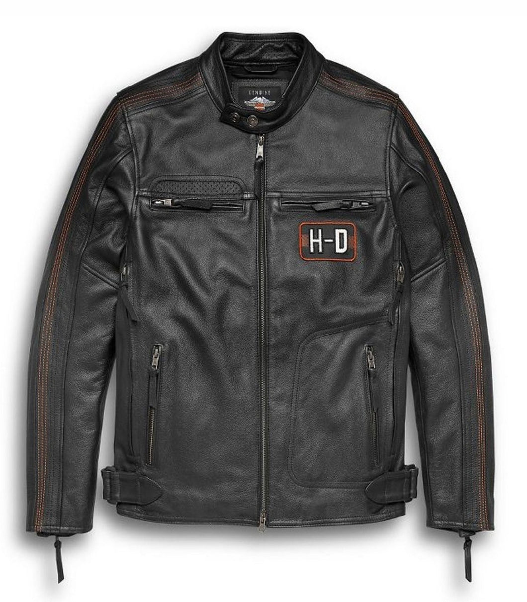 Harley Davidson Writ Biker Leather Jacket