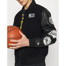 Load image into Gallery viewer, Mens NBA Multi Team Patch Varsity Jacket
