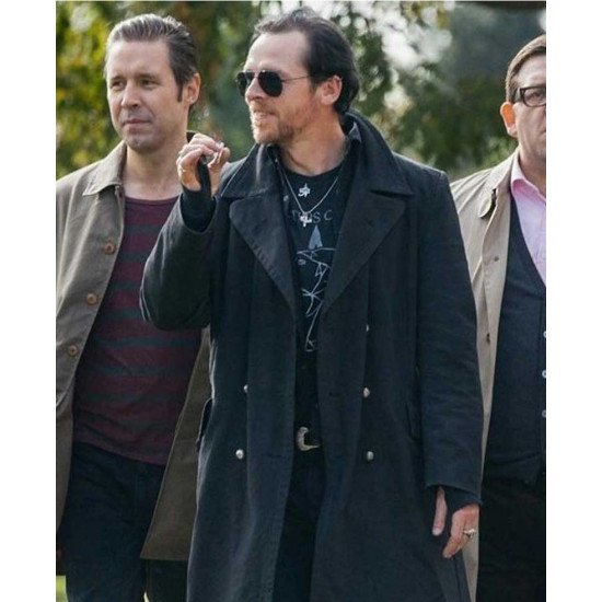 Gary King The World’s End Trench Coat