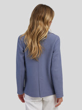 Load image into Gallery viewer, Womens Wild Blue Suede Leather Jacket
