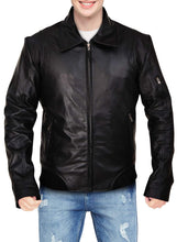 Load image into Gallery viewer, Trendhoop Designer Brand Black Bomber Jacket
