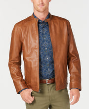 Load image into Gallery viewer, Stylish Real Leather Biker Jacket for Men
