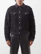 Load image into Gallery viewer, Blackmeans Shredded Denim Jacket
