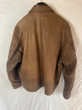 Load image into Gallery viewer, Men Real Leather Brown Jacket
