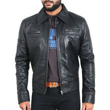 Load image into Gallery viewer, Men&#39;s Biker Style Casual Leather Jacket

