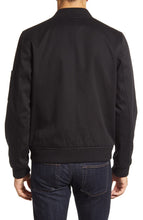 Load image into Gallery viewer, Mens Black Gregoire Cotton Bomber Jacket
