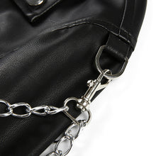 Load image into Gallery viewer, Womens Arm chain leather jacket
