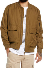 Load image into Gallery viewer, Mens Slim Fit Cotton Bomber Jacket
