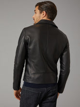 Load image into Gallery viewer, Men Mate Black Leather Jacket – Boneshia
