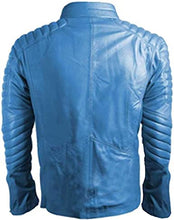 Load image into Gallery viewer, Mens Superman Blue Smallville Jacket Leather
