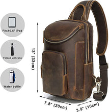 Load image into Gallery viewer, Vintage Full Grain Leather Bag
