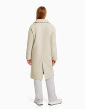 Load image into Gallery viewer, Women&#39;s Off White Wool Long Coat

